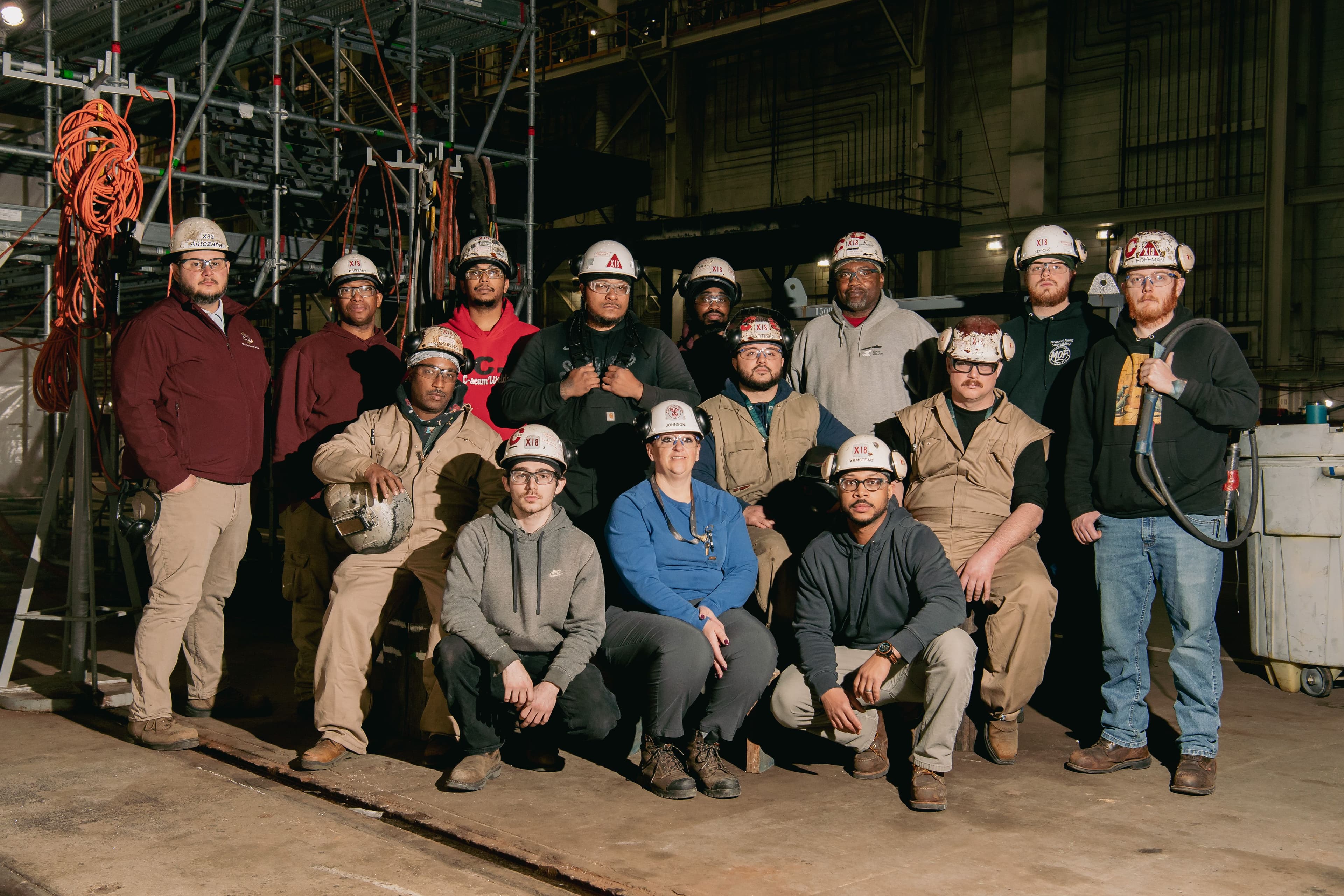 Newport News Shipbuilding trades worker