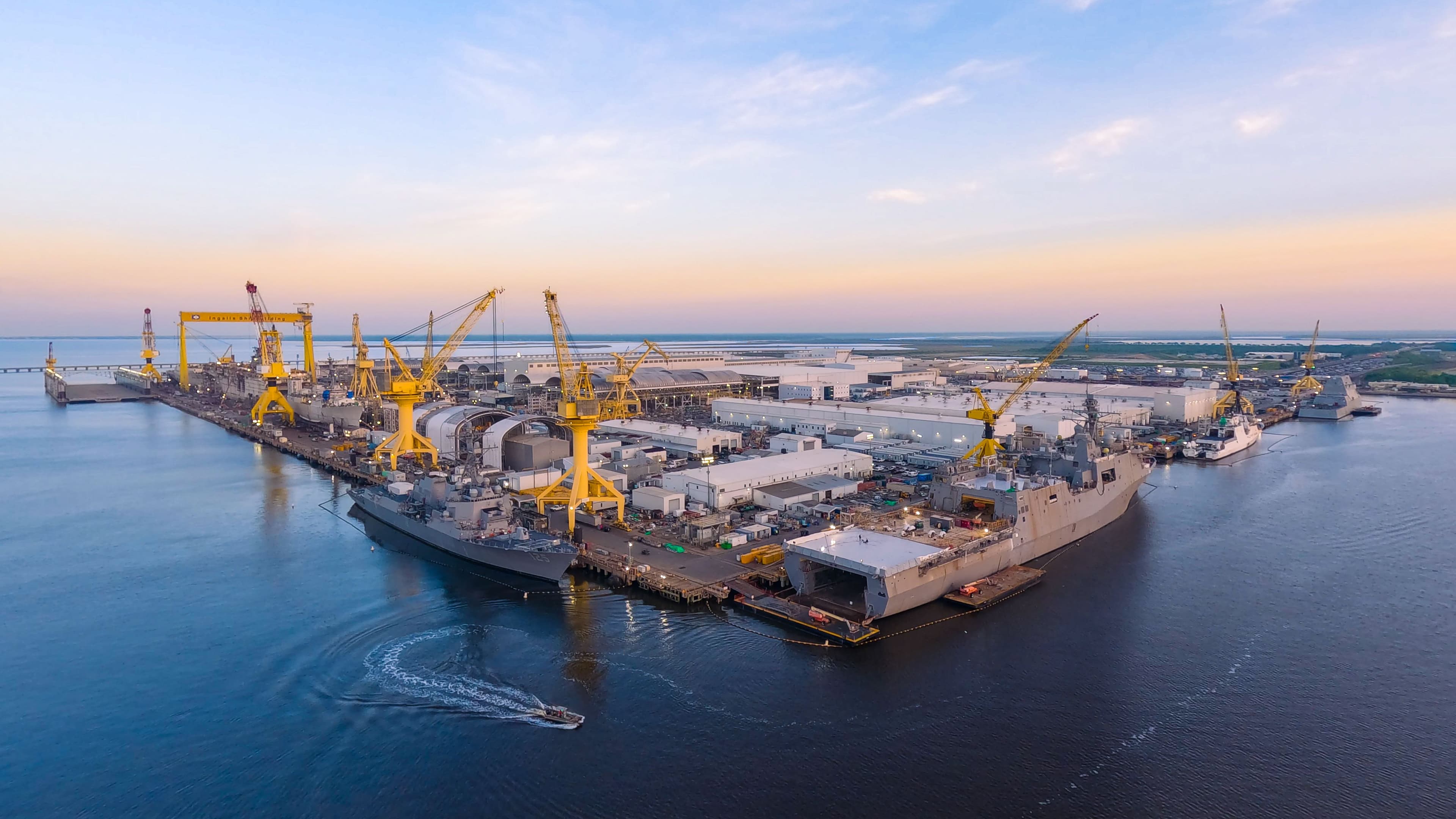 HII IS AWARDED SIX DESTROYERS IN U.S. NAVY MULTI-YEAR CONTRACT