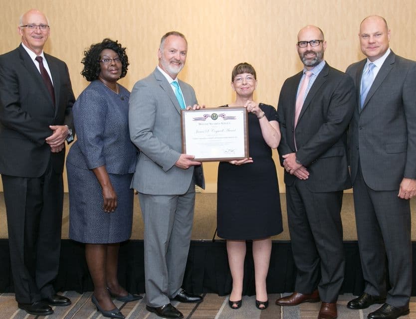 HUNTINGTON INGALLS INDUSTRIES’ TECHNICAL SOLUTIONS DIVISION RECEIVES 2017 JAMES S. COGSWELL AWARD