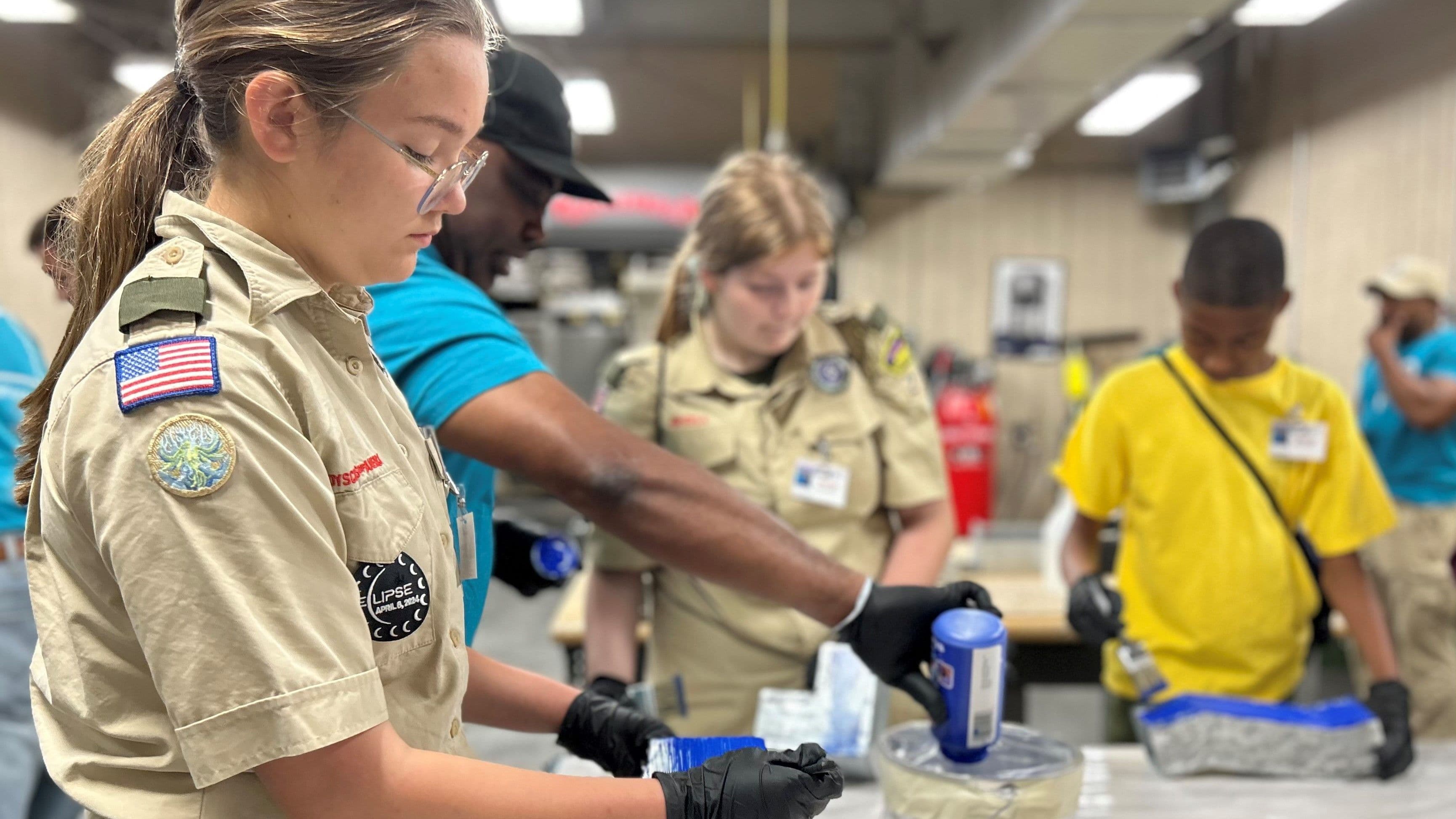 HII’s Ingalls Shipbuilding Hosts Inaugural Scout Merit Badge Day