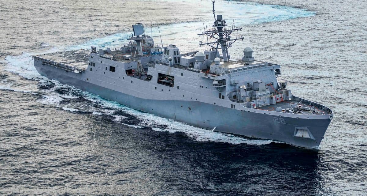 HII COMPLETES ACCEPTANCE SEA TRIALS ON FORT LAUDERDALE (LPD 28)