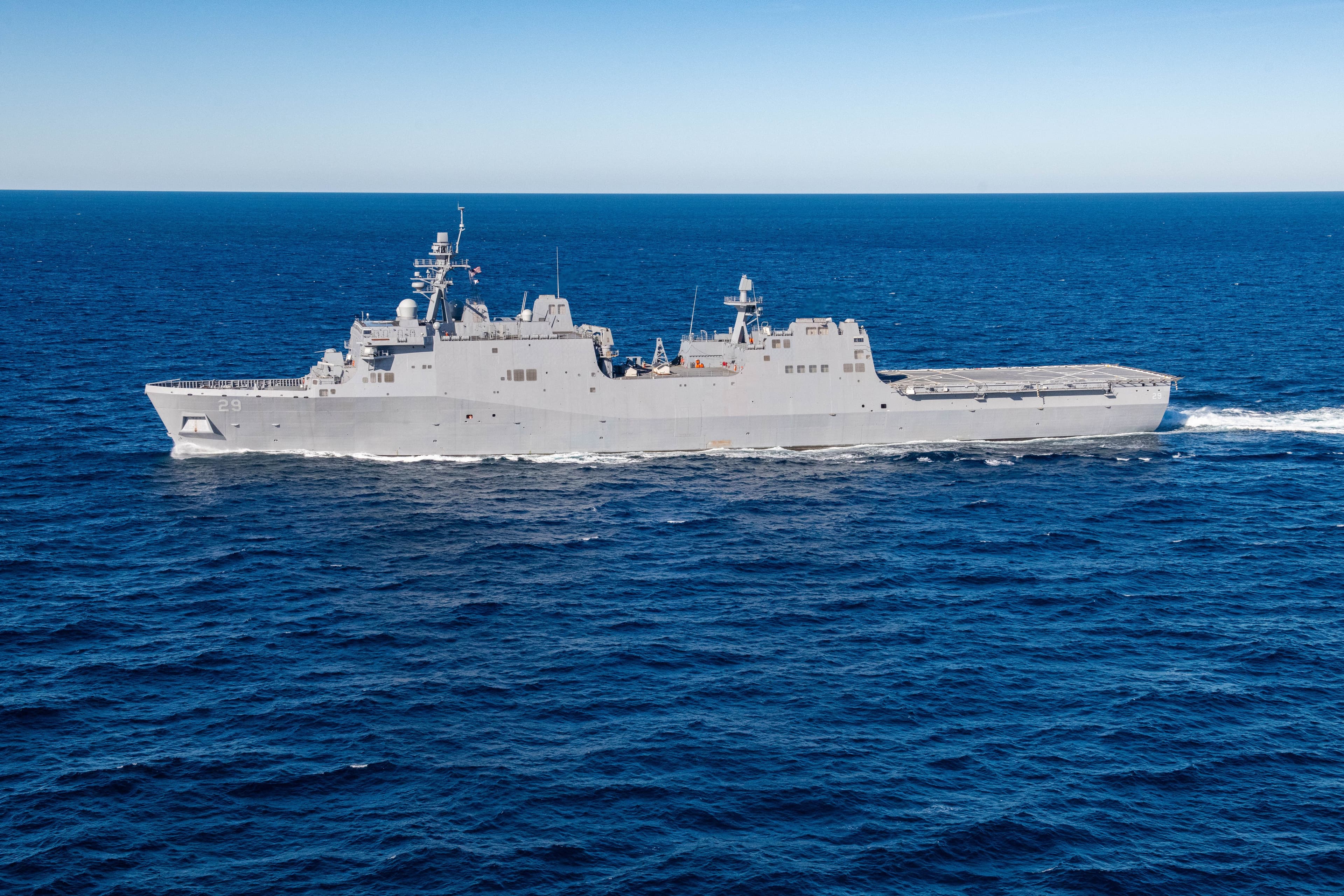 HII Completes Builder’s Trials On Richard M. McCool Jr. (LPD 29)