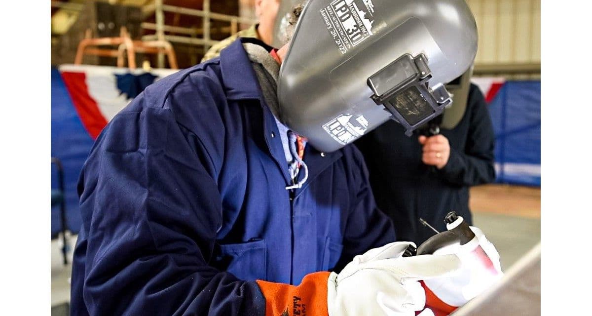KEEL OF HARRISBURG (LPD 30) AUTHENTICATED AT INGALLS SHIPBUILDING