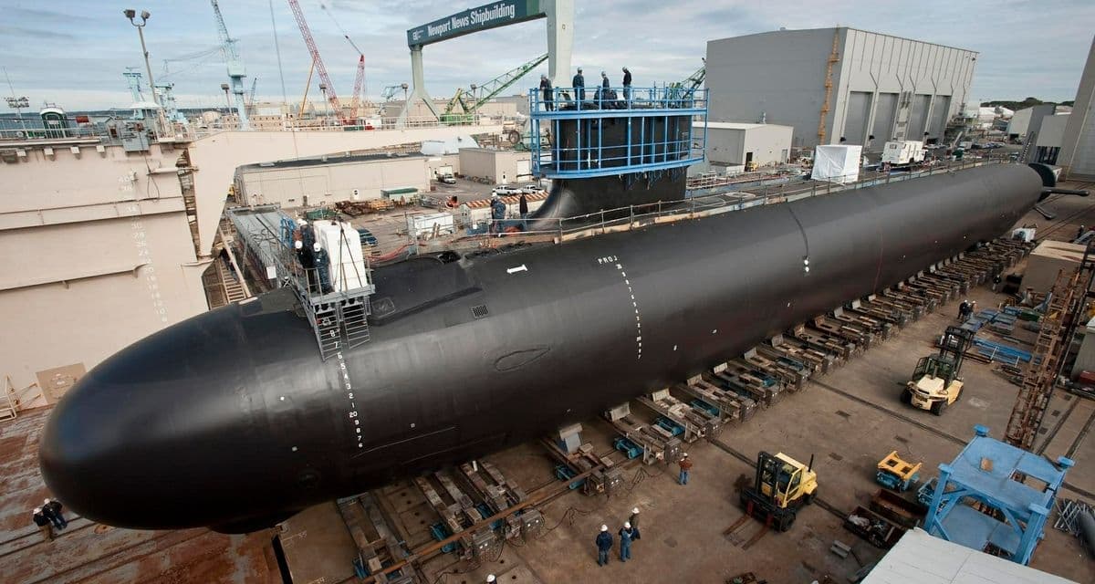 NEWPORT NEWS SHIPBUILDING LAUNCHES VIRGINIA-CLASS SUBMARINE MINNESOTA (SSN 783)