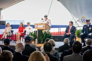 HII Christens National Security Cutter Calhoun (WMSL 759)