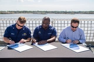 HUNTINGTON INGALLS INDUSTRIES DELIVERS EIGHTH NATIONAL SECURITY CUTTER MIDGETT TO U.S. COAST GUARD
