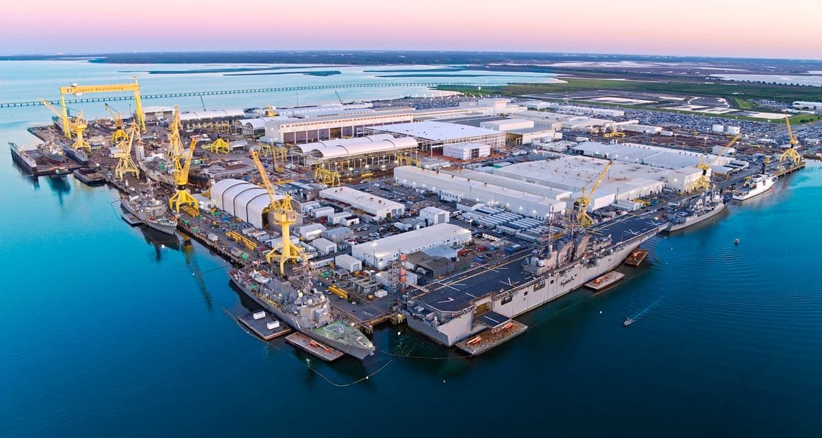 HUNTINGTON INGALLS INDUSTRIES WINS PLANNING YARD CONTRACT WORTH A POTENTIAL $724 MILLION