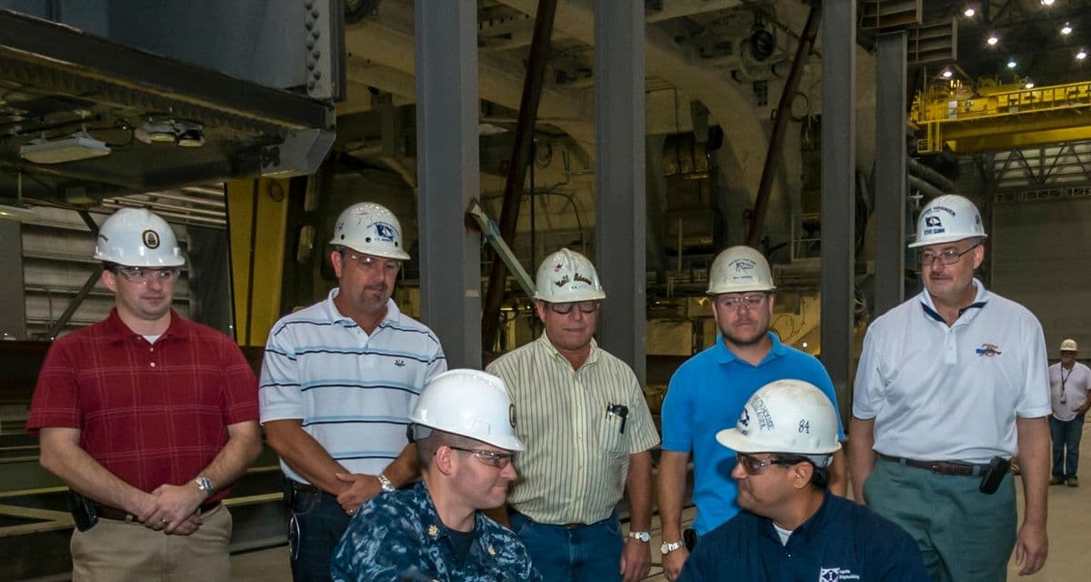 INGALLS SHIPBUILDING DELIVERS HANGAR FOR DDG 1001