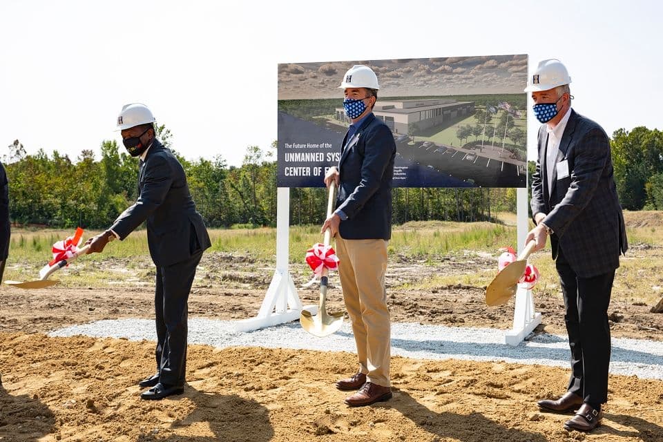 HUNTINGTON INGALLS INDUSTRIES BREAKS GROUND ON UNMANNED SYSTEMS CENTER OF EXCELLENCE
